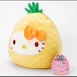 Hello Kitty squishmallow pineapple